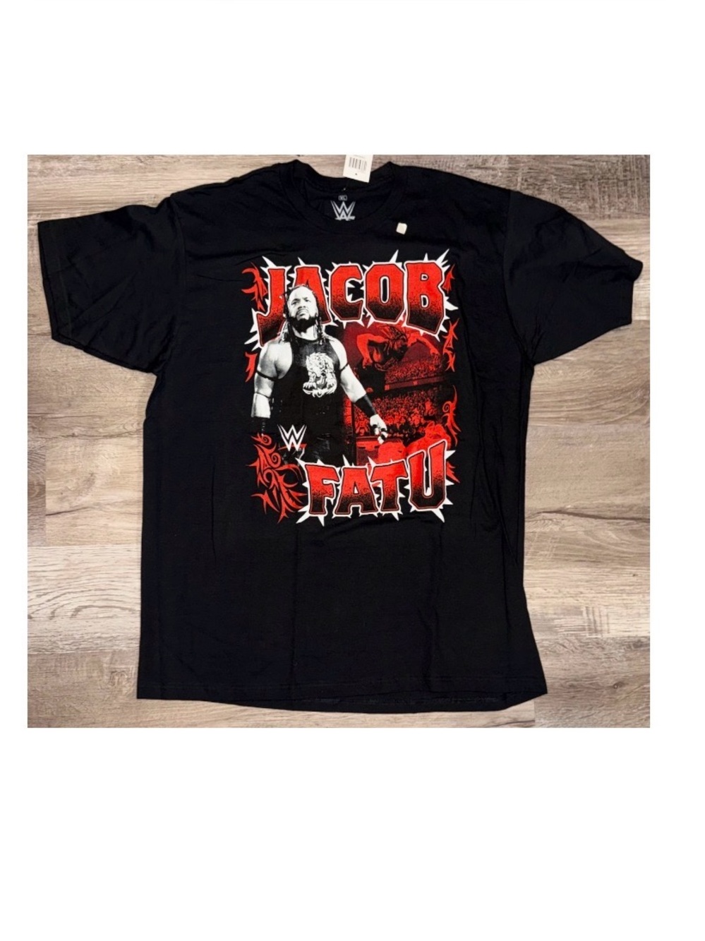 NWT Men's WWE Jacob Fatu Shirt Size XL